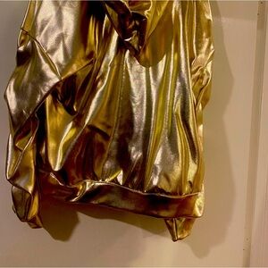Gold Hoodie Jacket